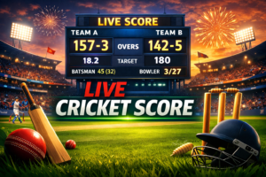 Read more about the article Live Cricket Score: The Complete Guide to Real-Time Match Updates